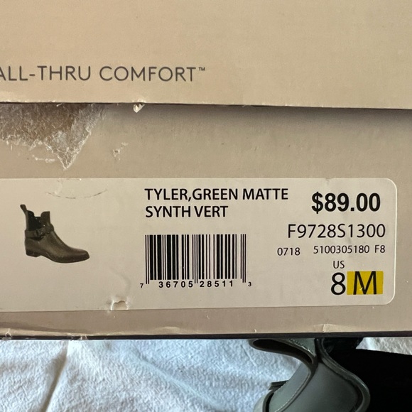 Naturaliser Green Rubber Chelsea style boots - Picture 6 of 6